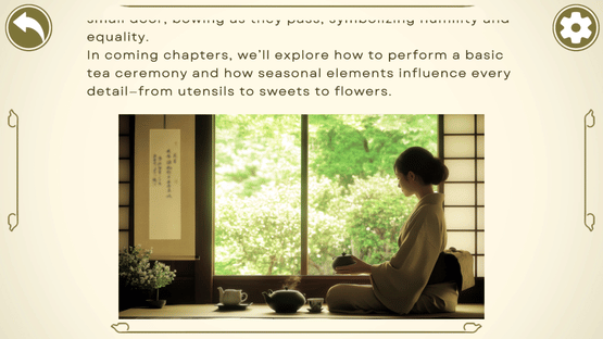 The World of Japanese Tea Through the Way of Tea Screenshot