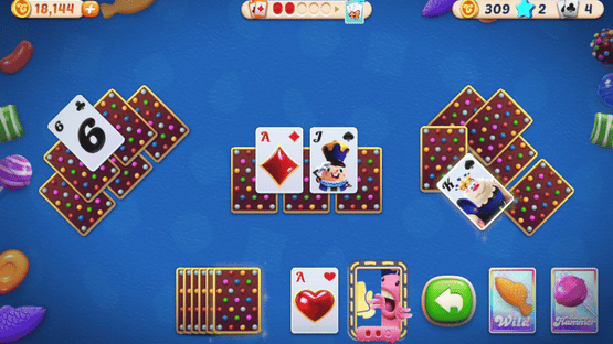 Candy Crush Solitaire Screenshot