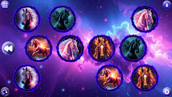 Space Memory: Horses Screenshot