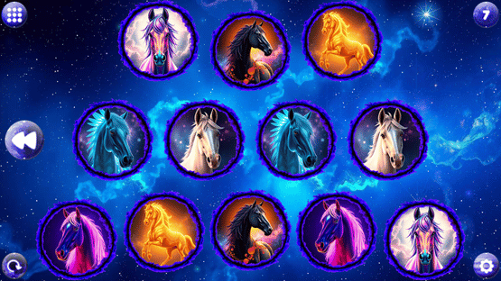 Space Memory: Horses Screenshot