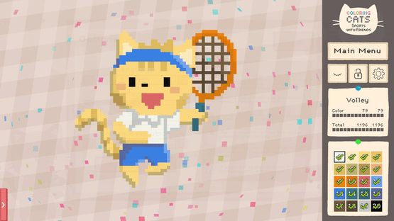 Coloring Cats: Sports With Friends Screenshot