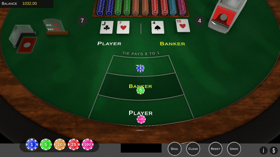 Pro Baccarat Screenshot
