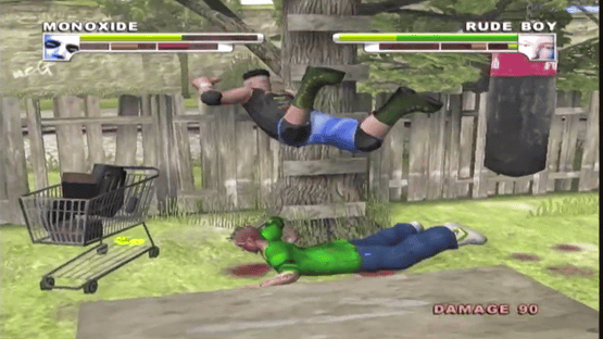 Backyard Wrestling: Don't Try This at Home Screenshot