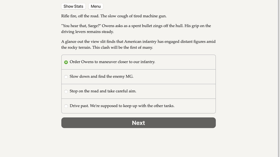 World War II Armored Recon Screenshot