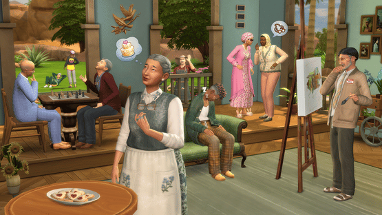 The Sims 4: Golden Years Kit Screenshot