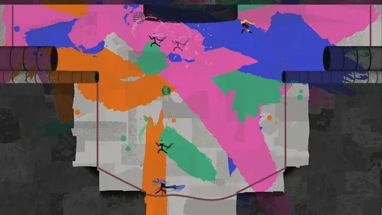 Ninjas on Trampolines screenshot 1