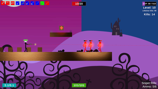 Stick Figure Combat: Sniper Rifle Screenshot
