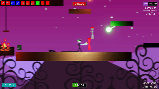 Stick Figure Combat: Laser Saber Screenshot