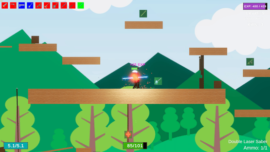 Stick Figure Combat: Double Laser Saber Screenshot
