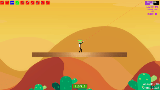 Stick Figure Combat: Jetpack Large Screenshot