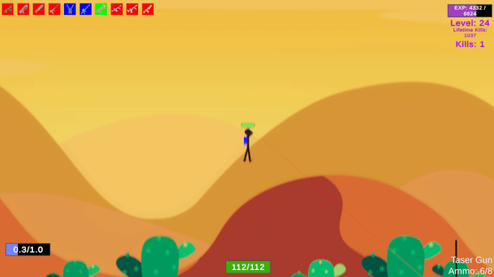 Stick Figure Combat: Jetpack Large Screenshot