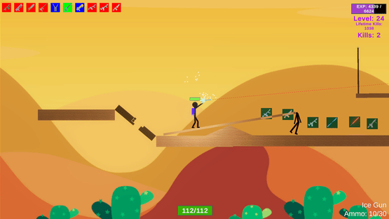Stick Figure Combat: Jetpack Large Screenshot