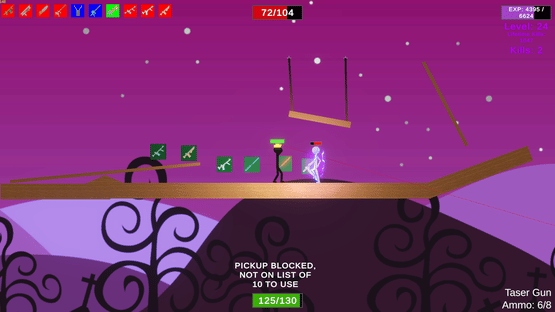 Stick Figure Combat: Top Hat Screenshot