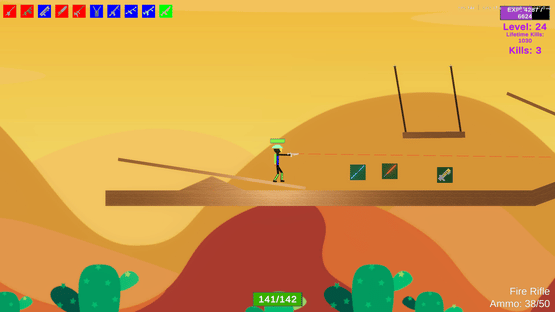 Stick Figure Combat: Elemental Rifle Pack Screenshot