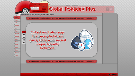 Global Pokédex Plus Screenshot
