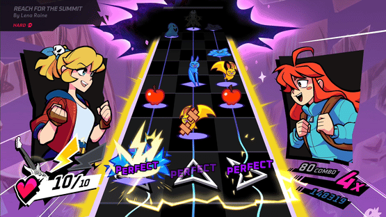 Rift of the NecroDancer: Celeste - "Reach for the Summit" Screenshot