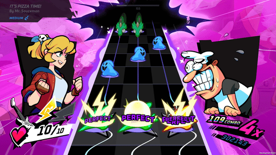 Rift of the NecroDancer: Pizza Tower - "It's Pizza Time!" Screenshot