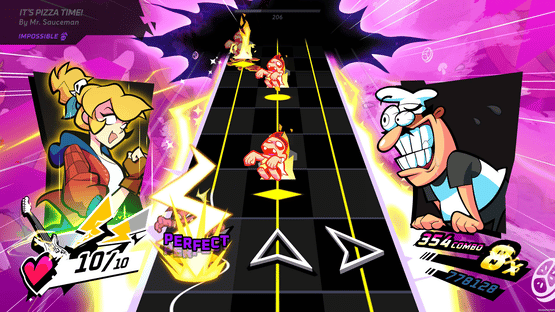 Rift of the NecroDancer: Pizza Tower - "It's Pizza Time!" Screenshot