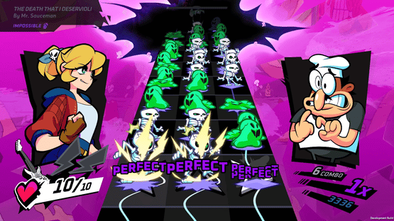 Rift of the NecroDancer: Pizza Tower - "The Death That I Deservioli" Screenshot