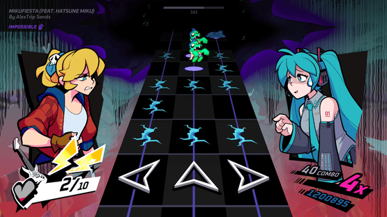 Rift of the NecroDancer: Hatsune Miku - "MikuFiesta" Screenshot