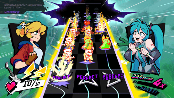 Rift of the NecroDancer: Hatsune Miku - "Just 1dB Louder" Screenshot