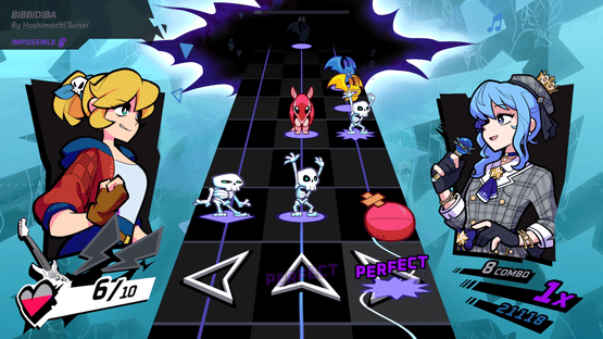 Rift of the NecroDancer: hololive - "Bibbidiba" Screenshot