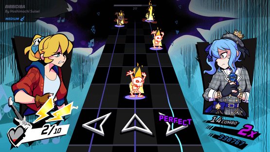 Rift of the NecroDancer: hololive - "Bibbidiba" Screenshot