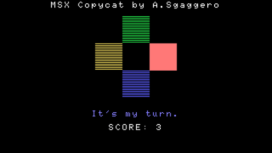MSX Copycat Screenshot