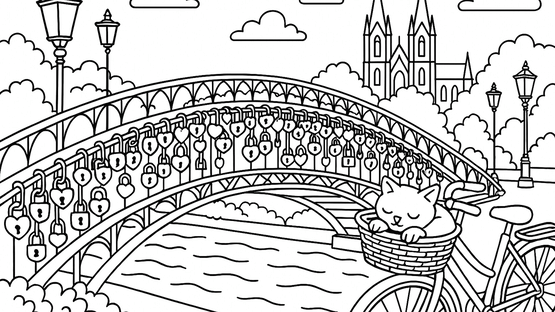 100 Cats Lost in Poland Find & Color Screenshot