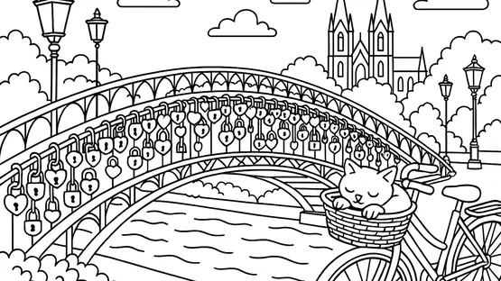 100 Cats Lost in Poland Find & Color screenshot 1