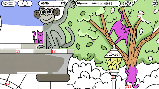 100 Cats Lost in Canada Find & Color Screenshot