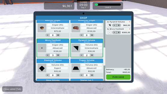 Climbing Gym Simulator Screenshot