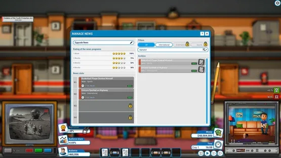 Mad Television Tycoon screenshot 9