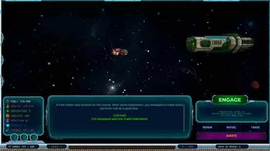 Stellar Freight: Echoes of the Void screenshot 5