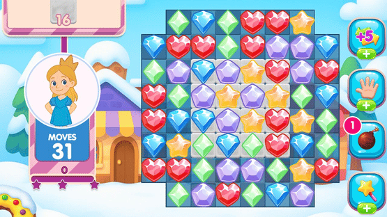 Ice Princess Crystals Screenshot