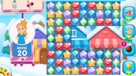 Ice Princess Crystals Screenshot