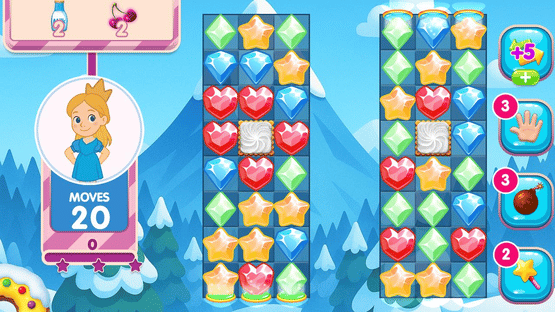 Ice Princess Crystals Screenshot