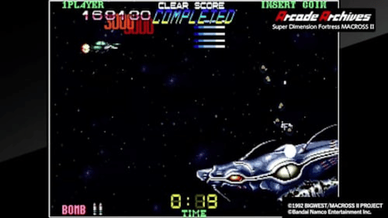 Arcade Archives: Super Dimension Fortress Macross II Screenshot