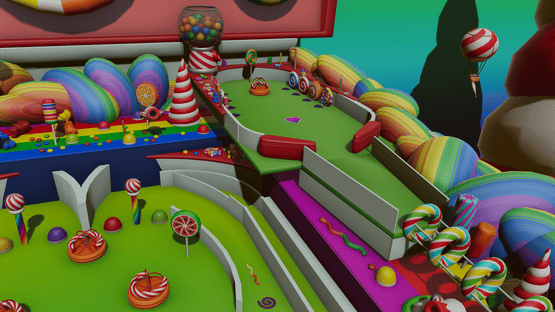 Roxy Raccoon's Pinball Panic: Candycopia Screenshot