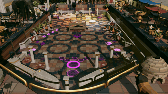 Roxy Raccoon's Pinball Panic: Roman Renaissance Screenshot