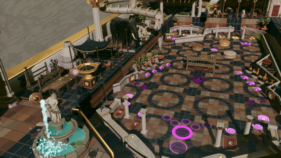 Roxy Raccoon's Pinball Panic: Roman Renaissance Screenshot