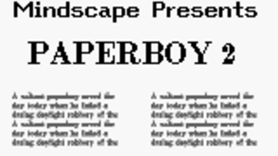 Paperboy 2 Screenshot