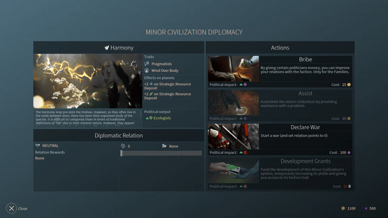 Endless Space 2: Lost Symphony Screenshot