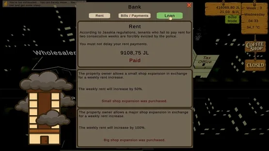 Life in Jasskia: a Coffee Shop screenshot 6
