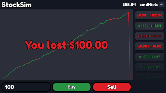 StockSim Screenshot