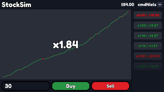 StockSim Screenshot
