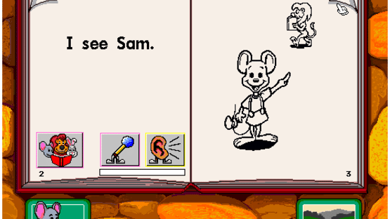 Reader Rabbit's Interactive Reading Journey Screenshot