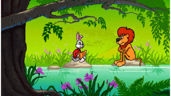 Reader Rabbit's Interactive Reading Journey Screenshot