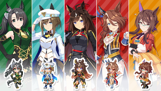 Umamusume: Pretty Derby - Party Dash: DLC Vol. 1 - Team Iris Screenshot