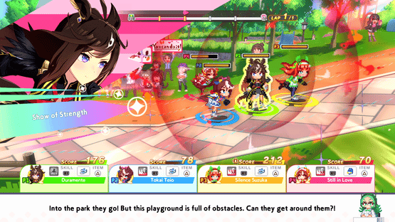 Umamusume: Pretty Derby - Party Dash: DLC Vol. 1 - Team Iris Screenshot